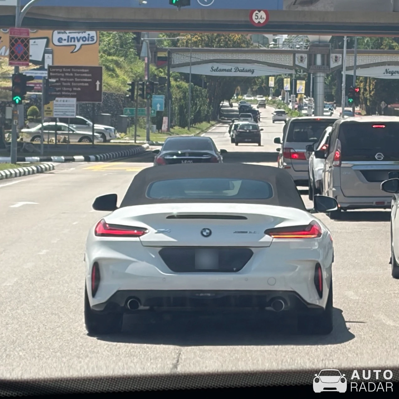 BMW Z4 G29 spotted in Seremban