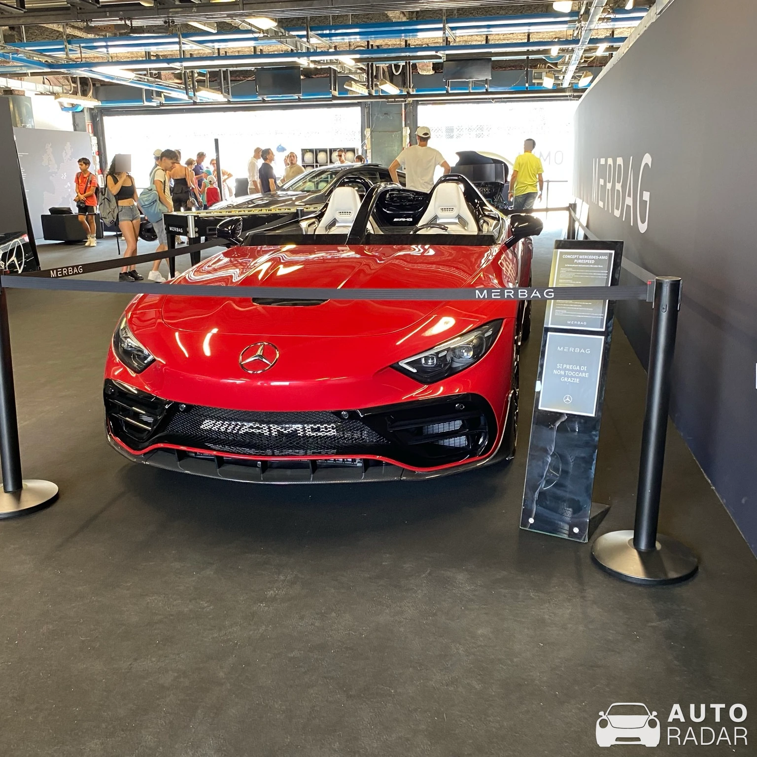 Mercedes-AMG PureSpeed spotted in Monza