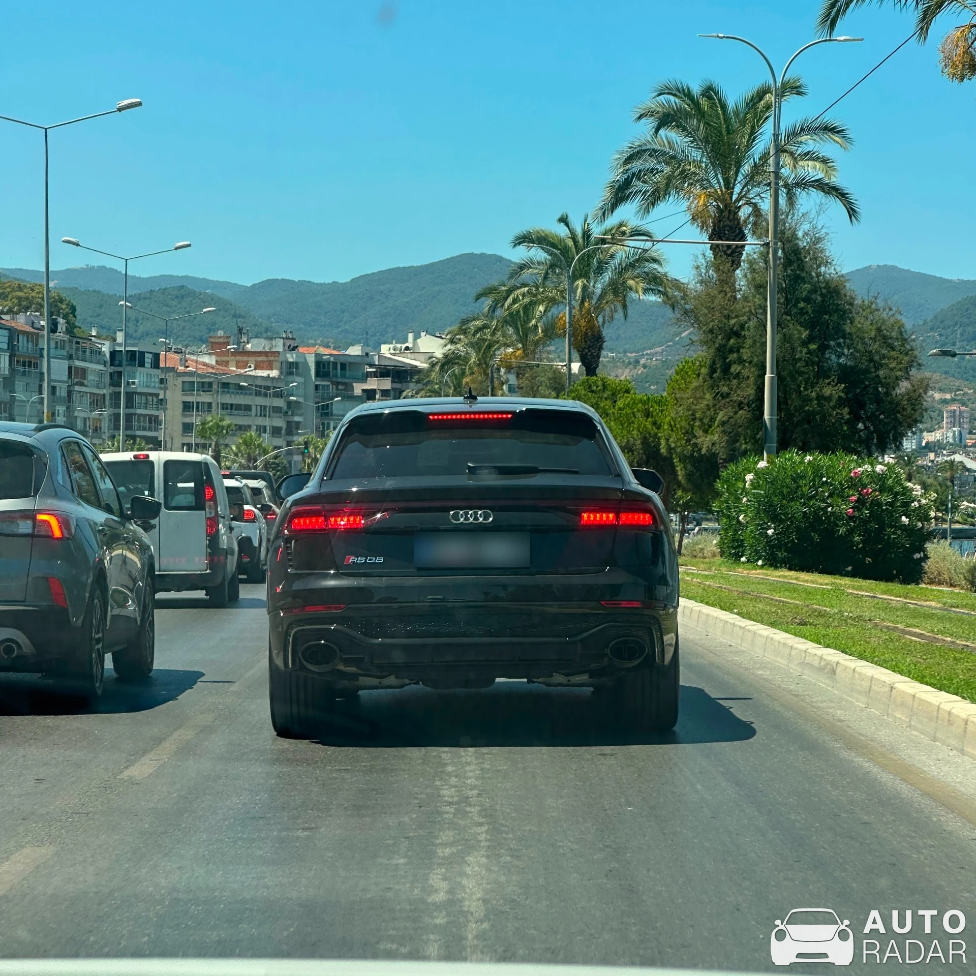 Audi RS Q8 spotted in Konak