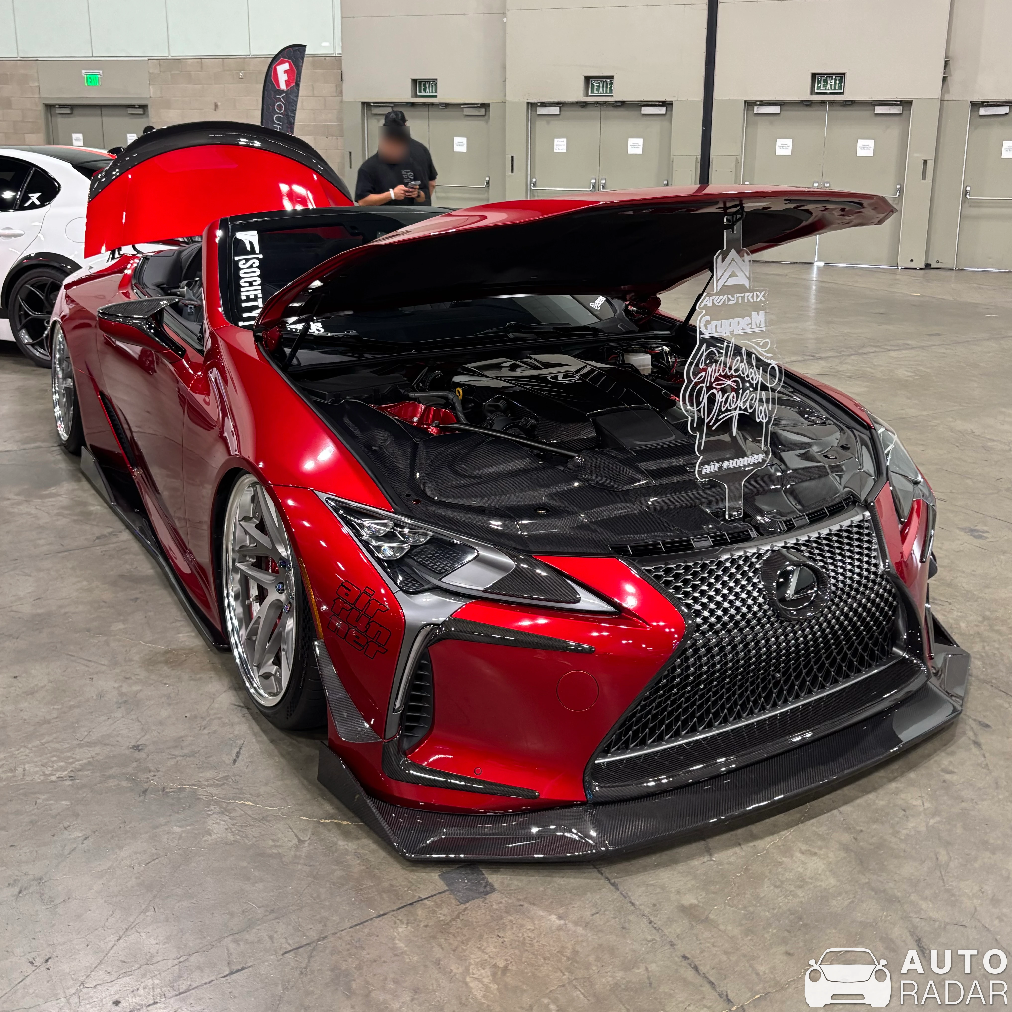 Lexus LC 500 Convertible spotted in Hawthorne