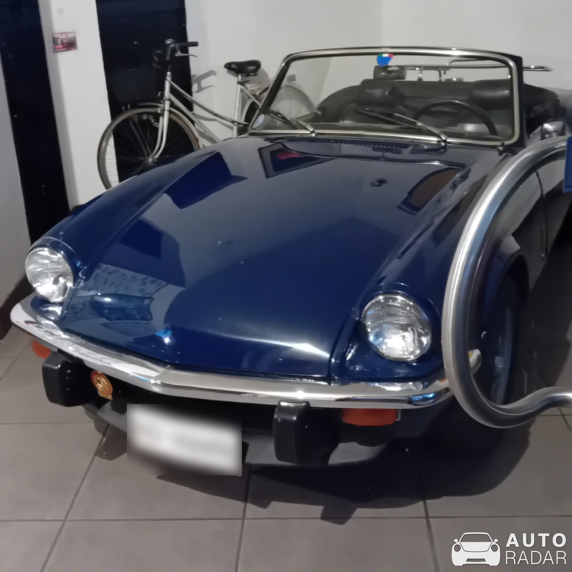 Triumph Spitfire 1500 spotted in Modena