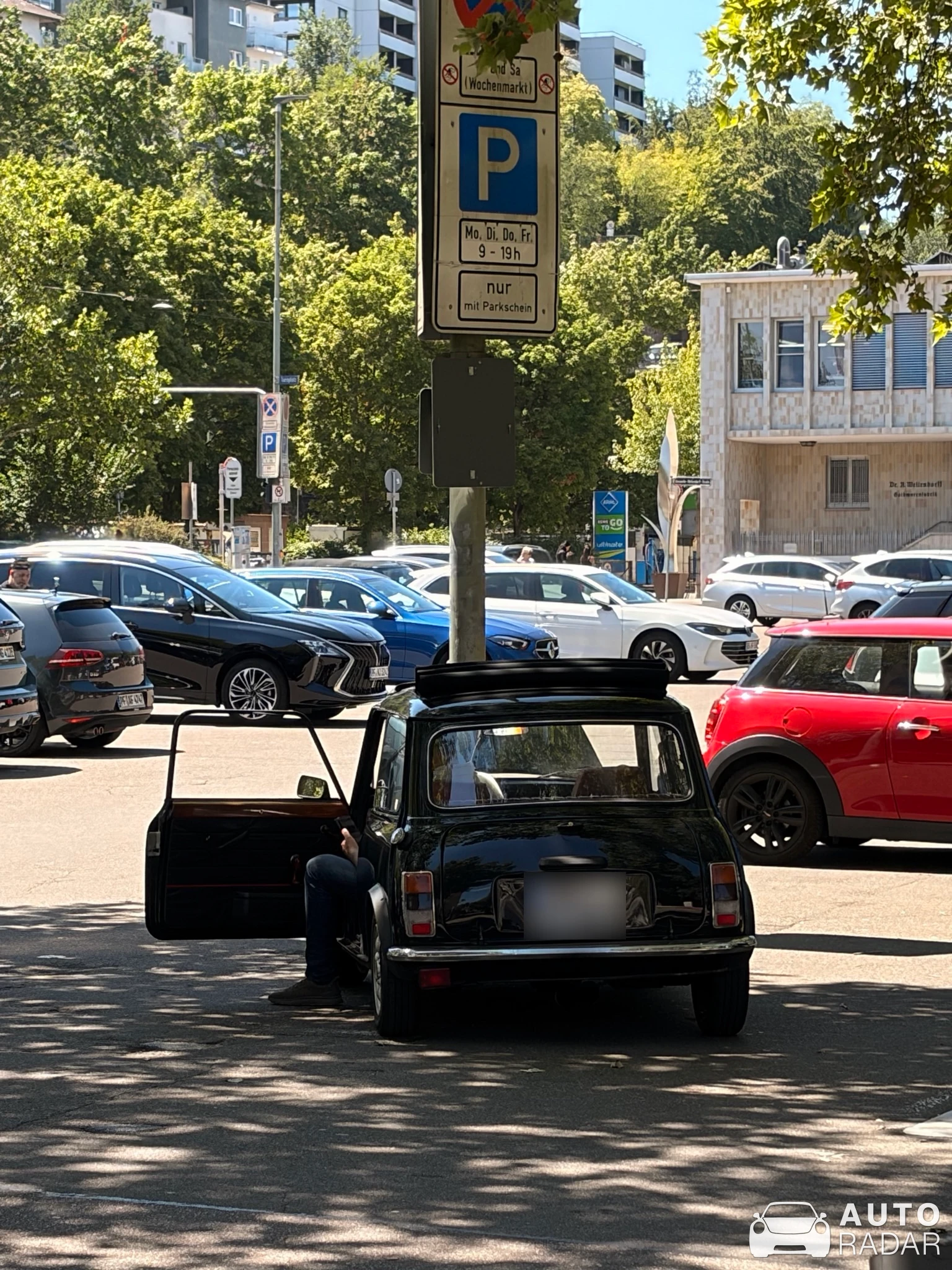 Austin Mini 1300 Cooper spotted in Pforzheim