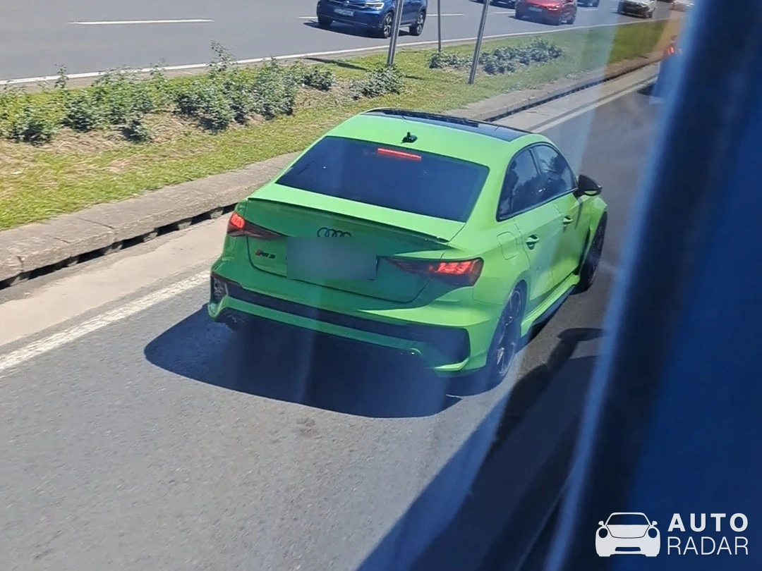 Audi RS3 Sedan 8Y spotted in Sesvete