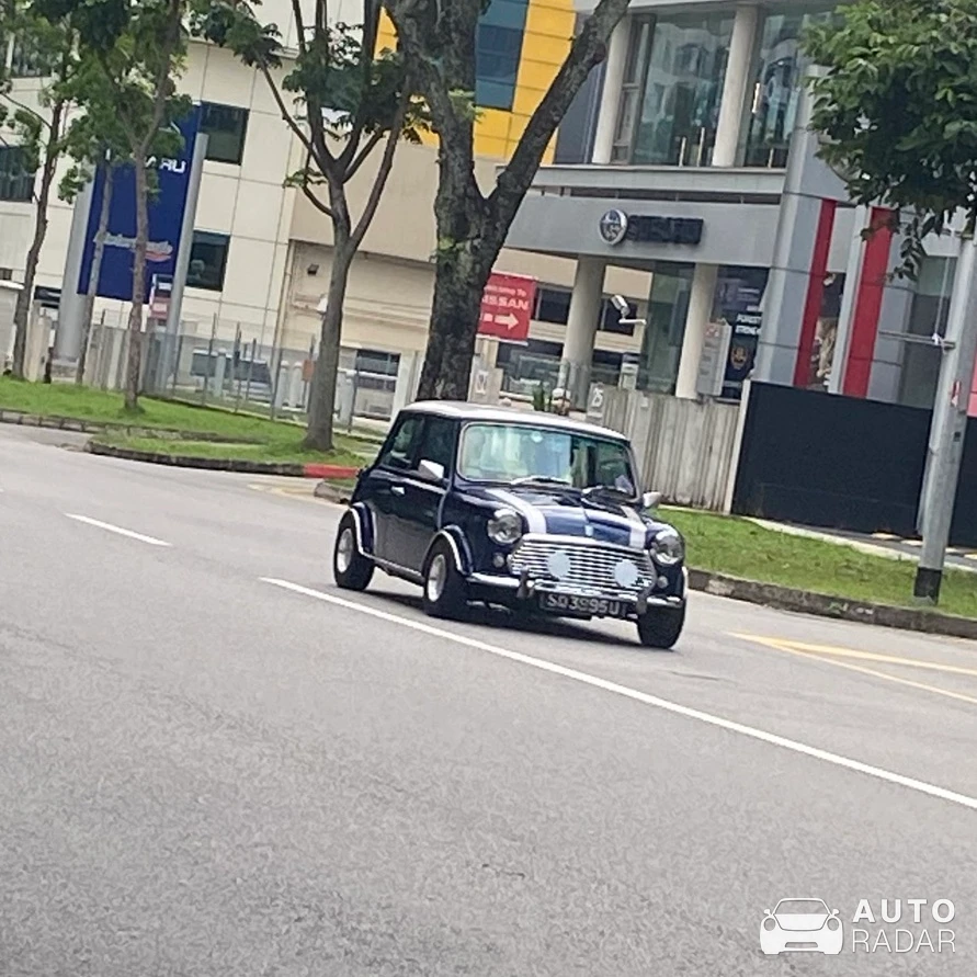 Austin Mini 1300 Cooper spotted in Singapore