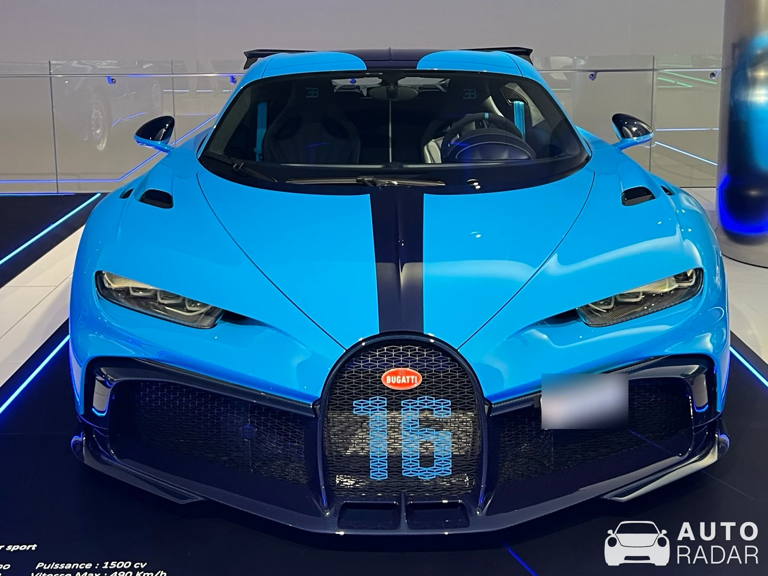 Bugatti Chiron spotted in Monaco