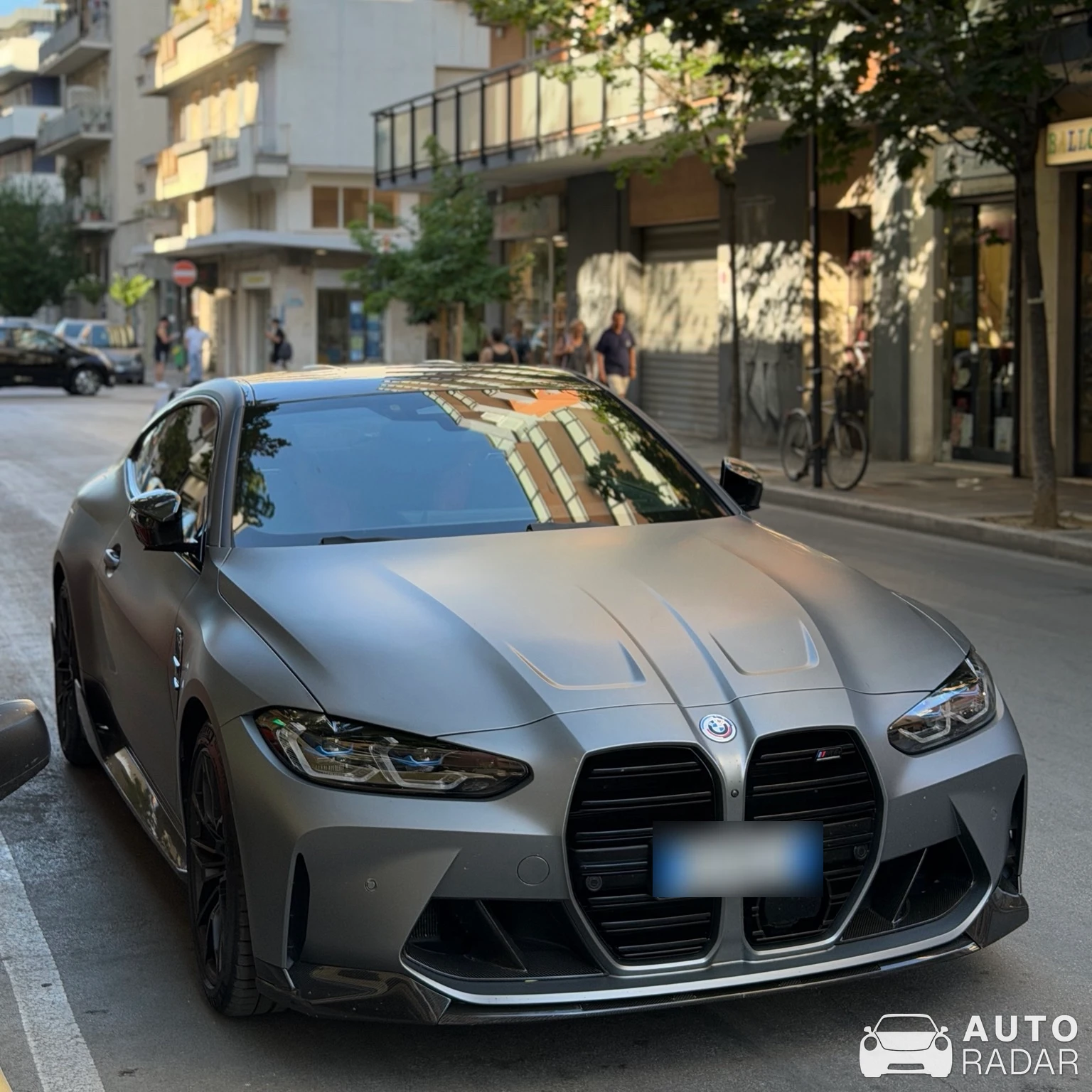BMW M4 G82 Coupé Competition spotted in Montesilvano