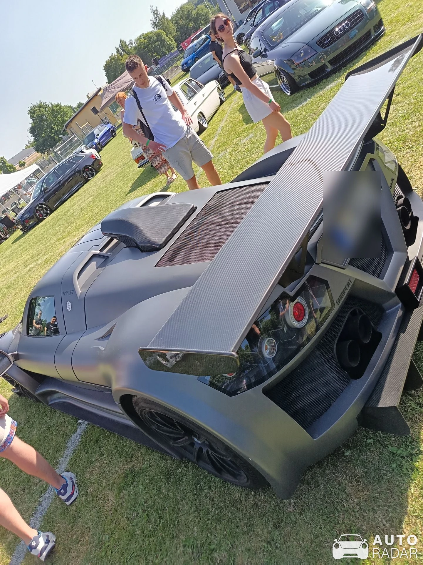 Gumpert Apollo S spotted in Plauen, Germany