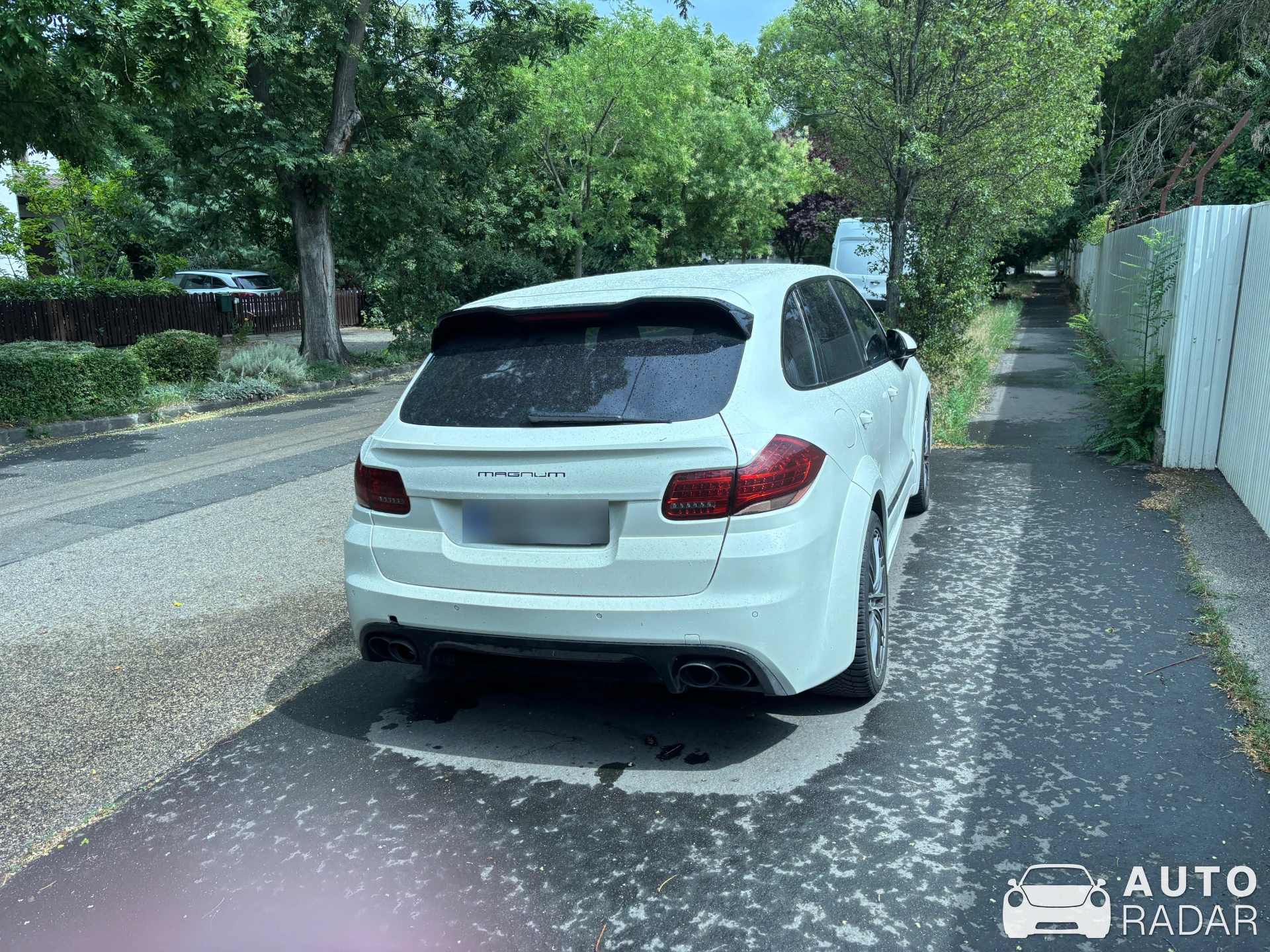 Porsche Cayenne Turbo TechArt Magnum spotted in Budapest