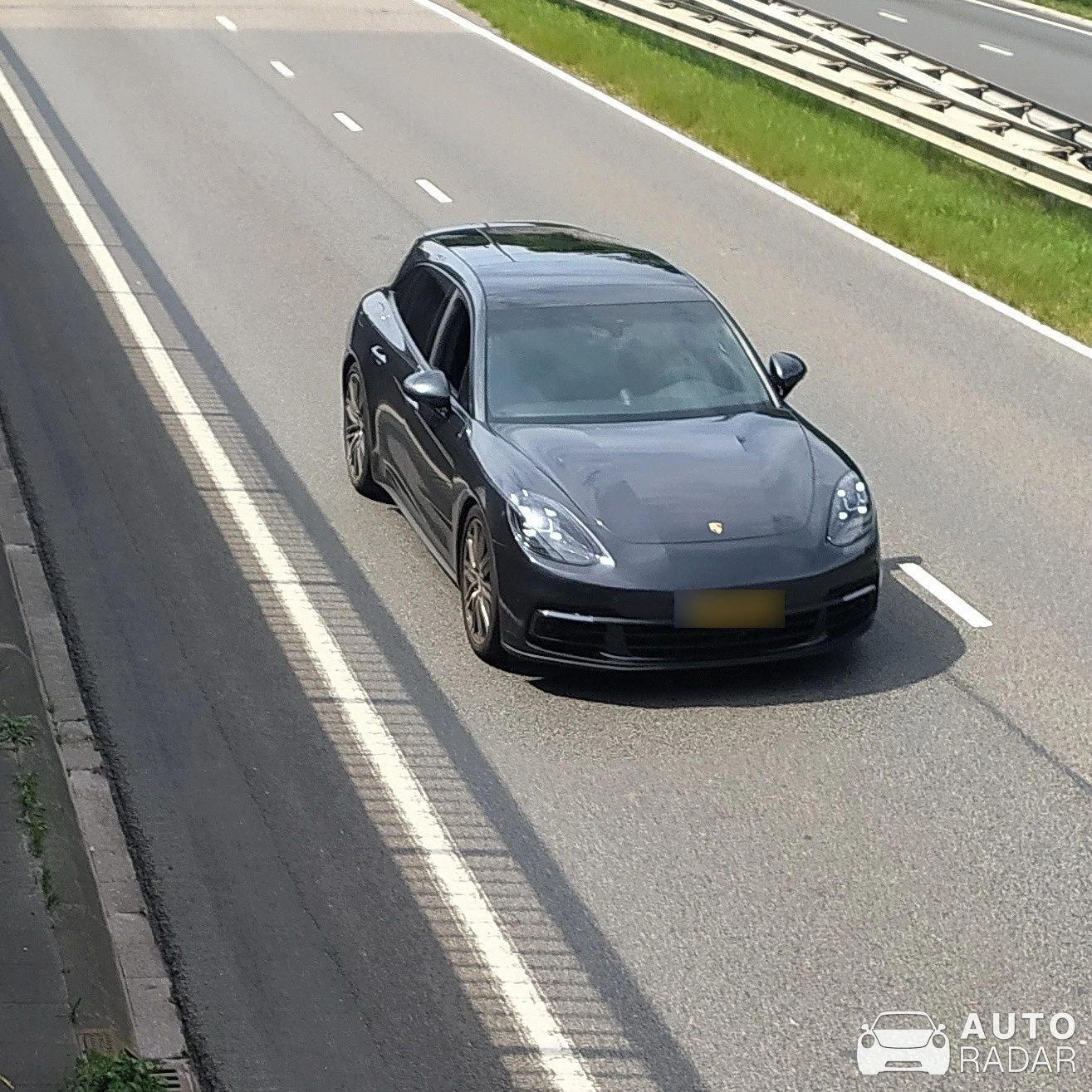 Porsche 971 Panamera Turbo Sport Turismo spotted in Zwolle