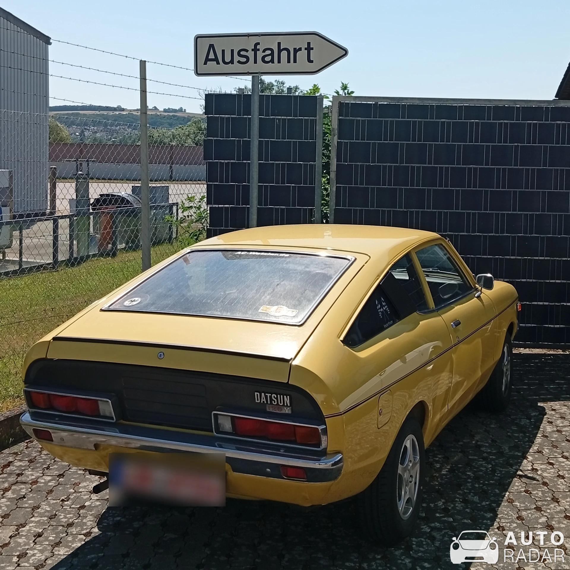 Datsun 120Y spotted in Solms