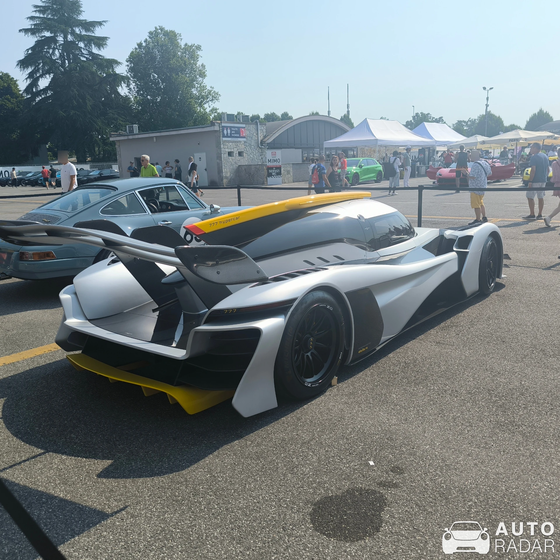 777 Motors 777 Hypercar spotted in Monza
