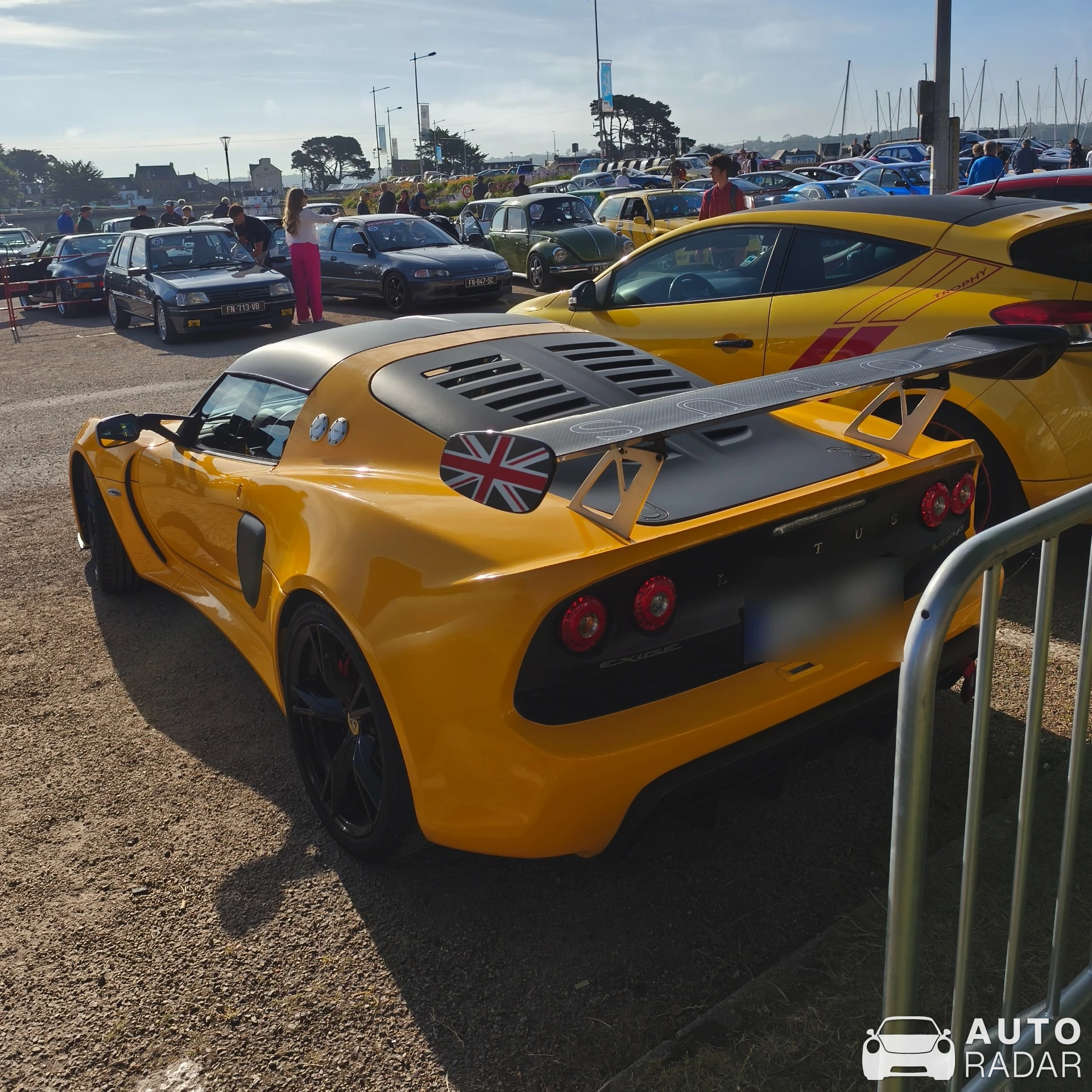 Lotus Exige V6 Cup spotted in Perros-Guirec