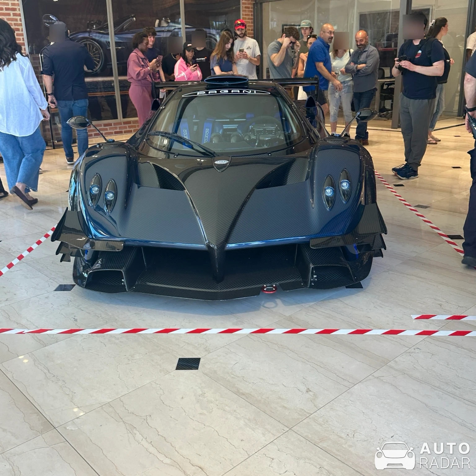 Pagani Zonda R spotted in Greenwich