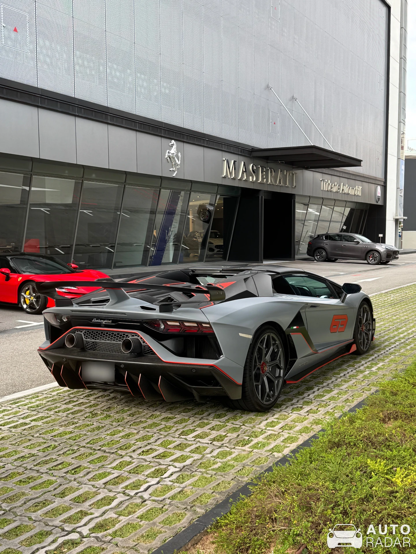 Lamborghini Aventador LP770-4 SVJ 63 Roadster spotted in Singapore