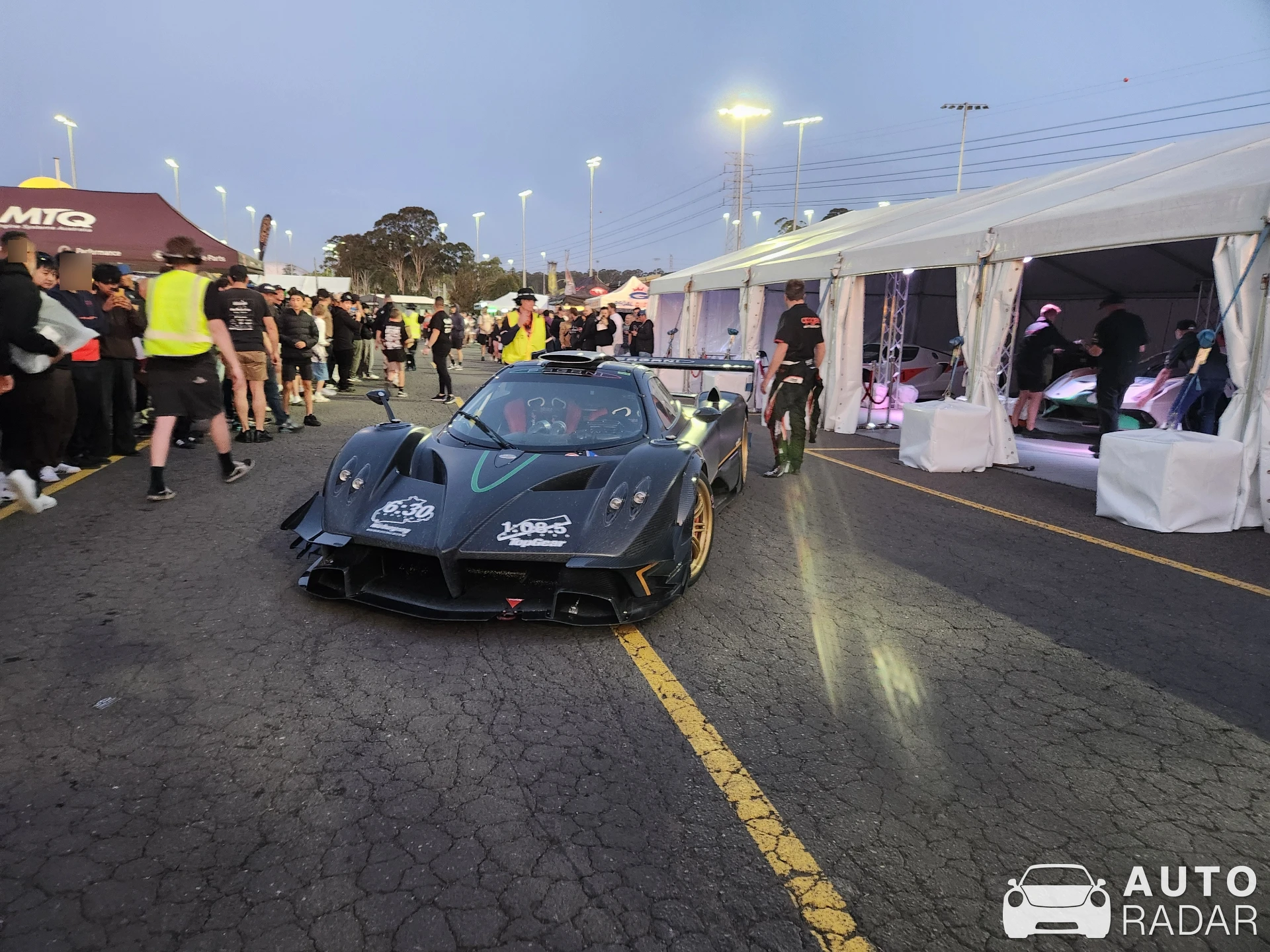 Pagani Zonda R spotted