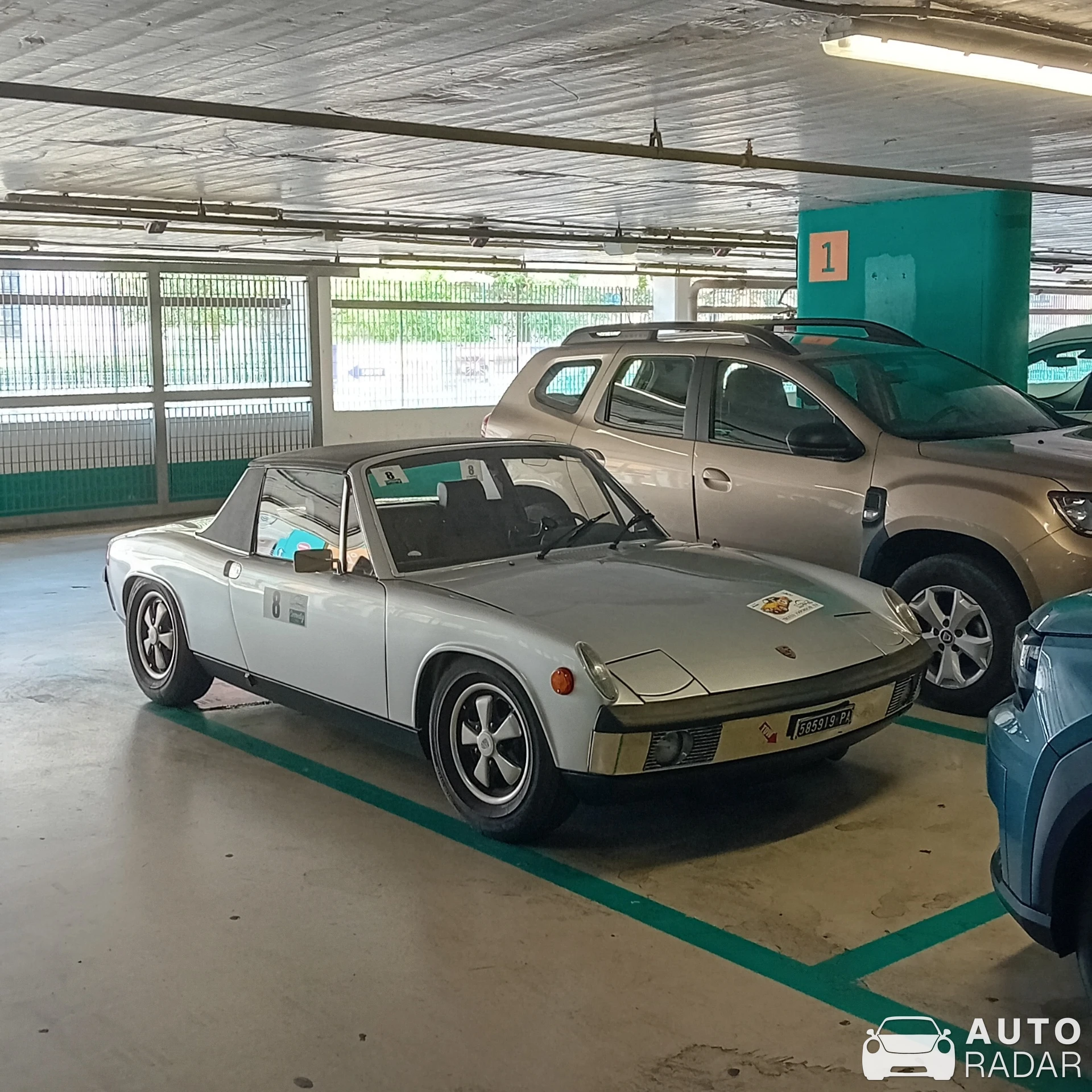 Porsche 914 spotted in Verona