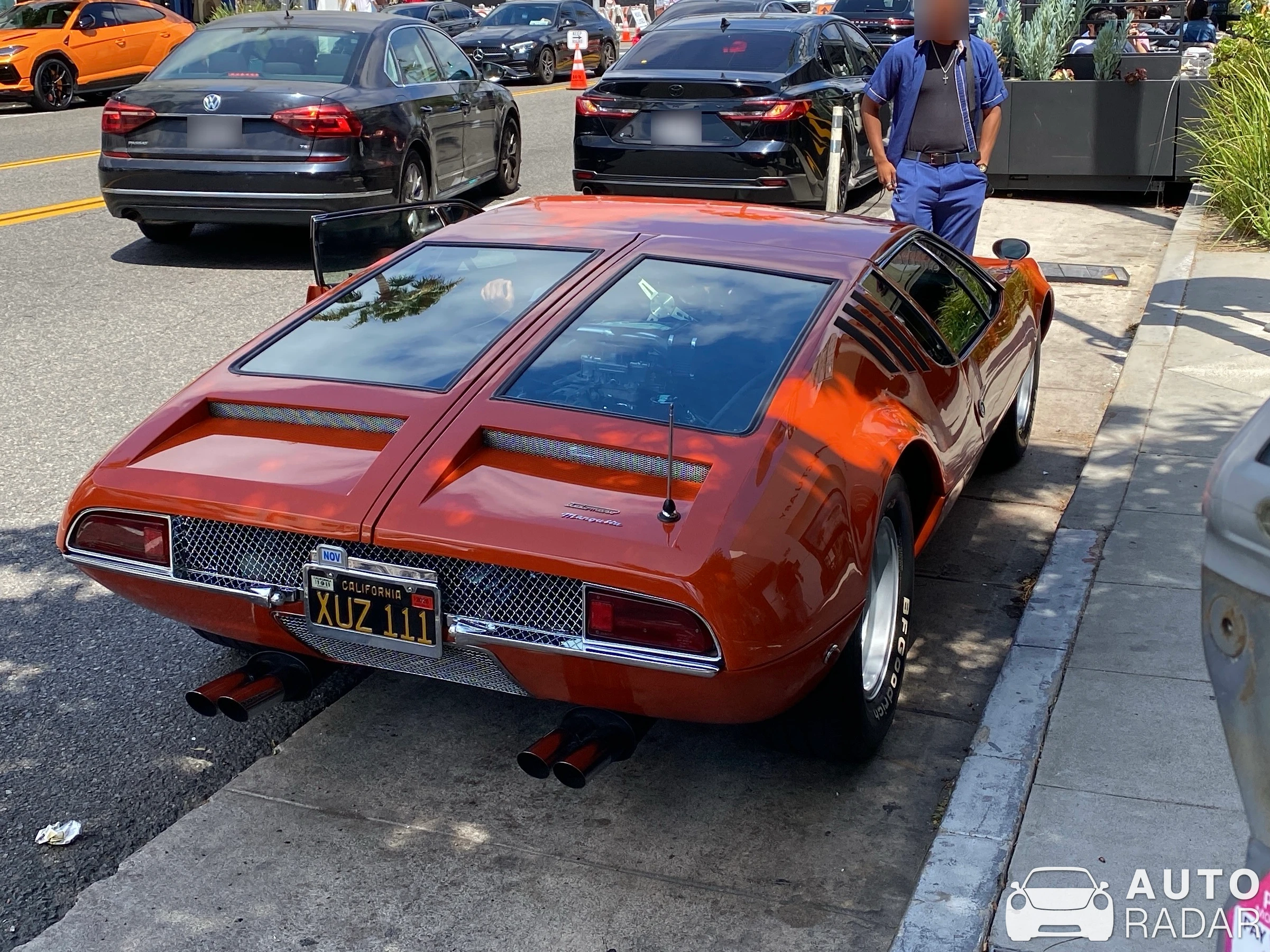 De Tomaso Mangusta spotted in Beverly Hills