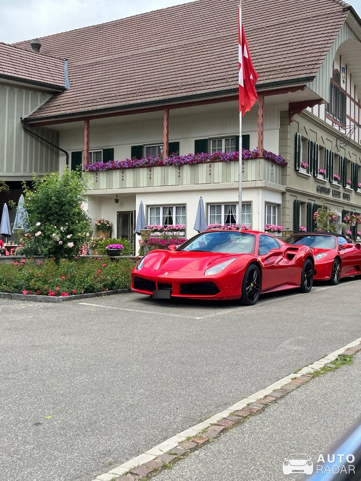 Ferrari 488 GTB spotted in Solothurn