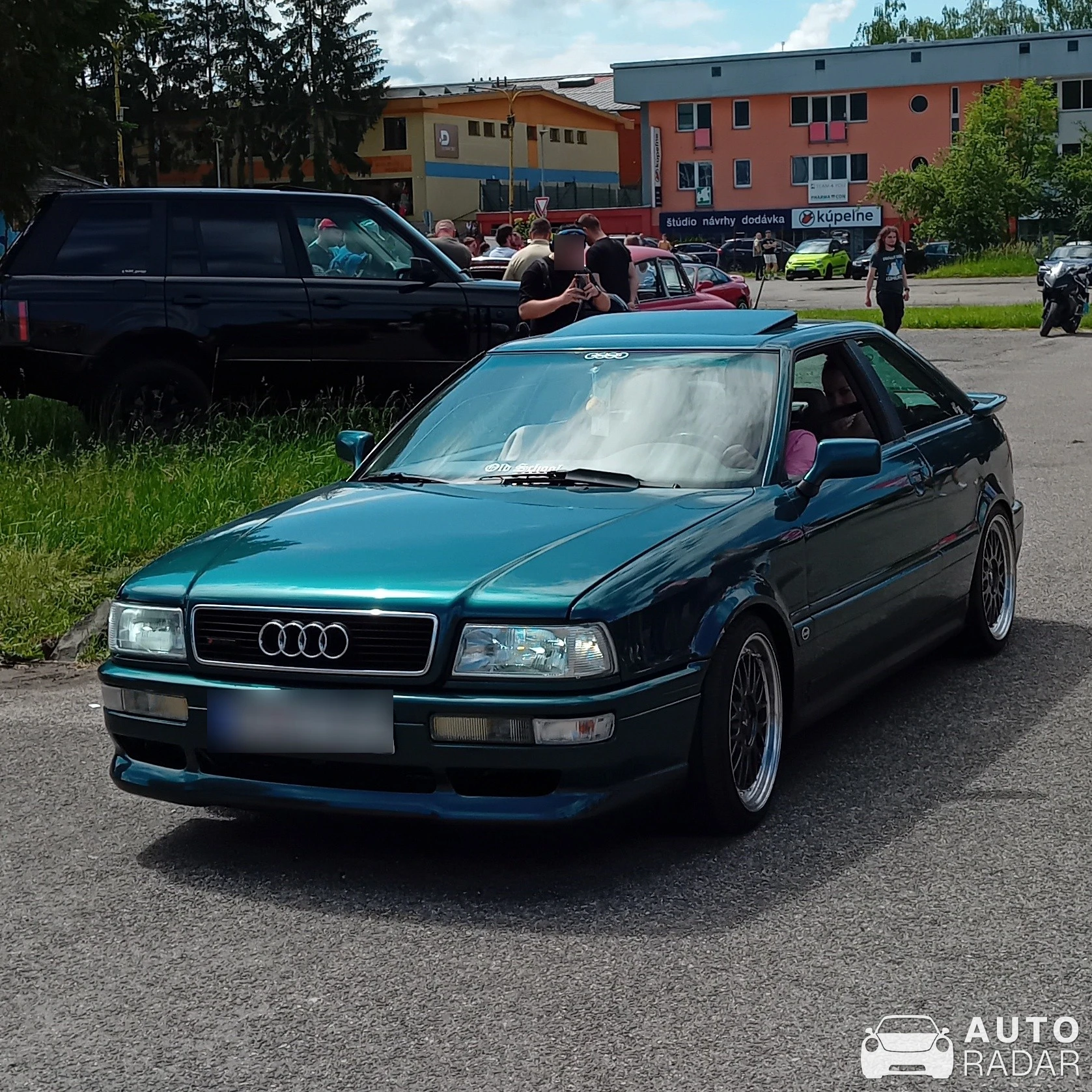 Audi Coupé spotted in Žilina