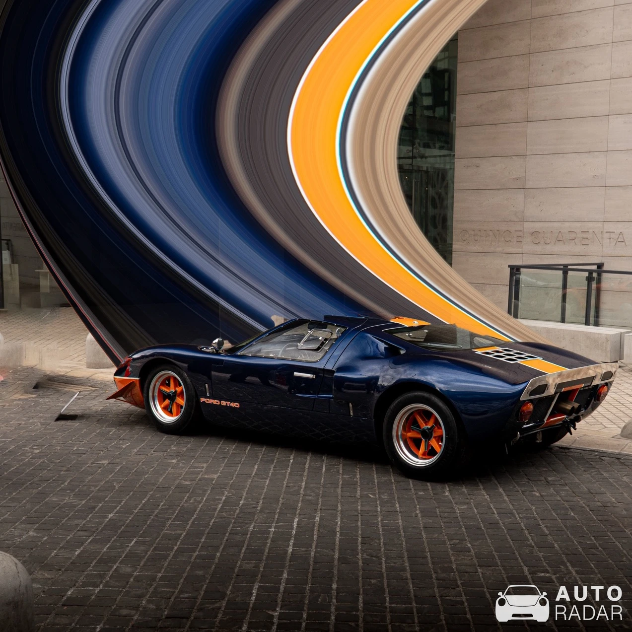 Ford GT40 spotted in Las Condes