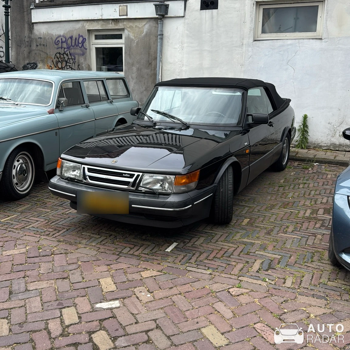 Saab 900S Turbo Cabriolet spotted in Haarlem