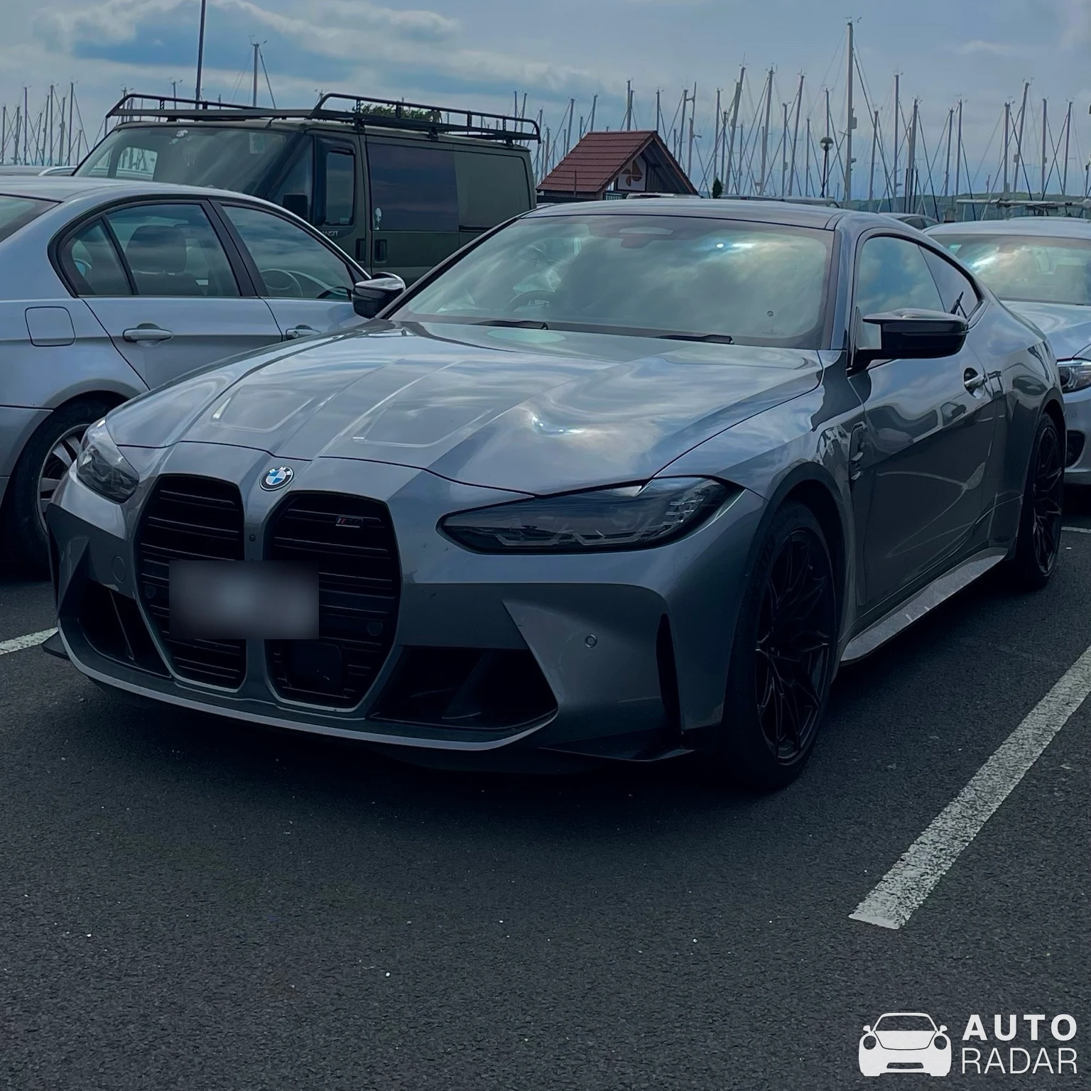 BMW M4 spotted in Largs