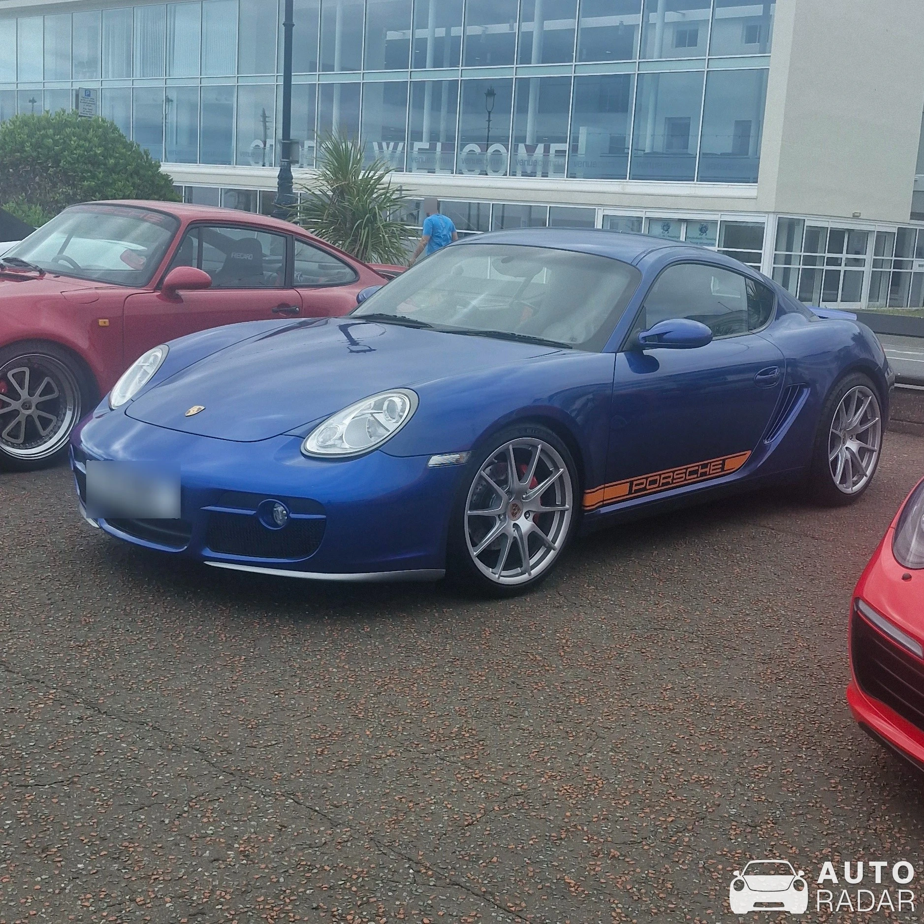 Porsche 987 Cayman spotted in Llandudno