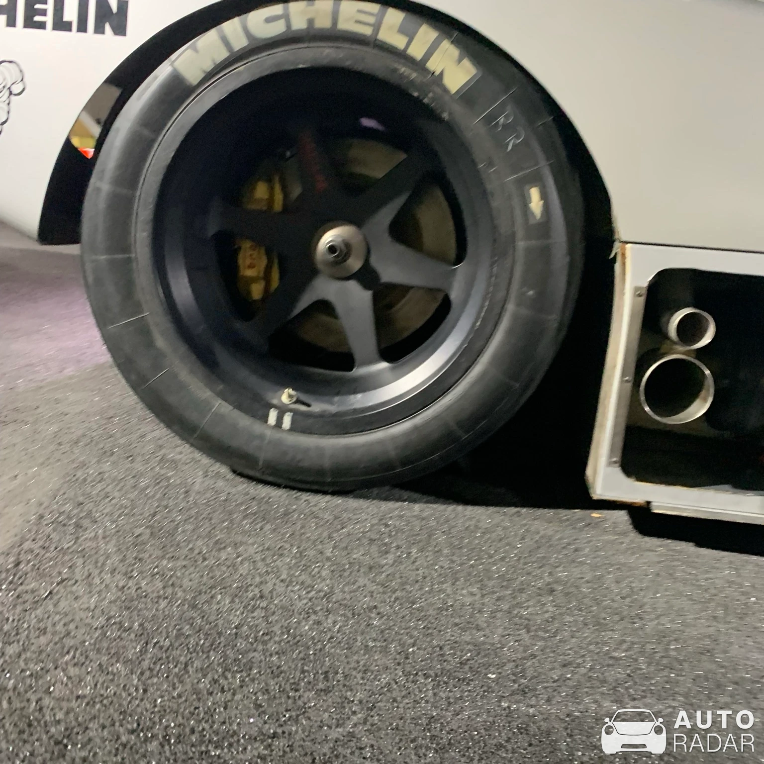 Sauber Mercedes C9 spotted in Stuttgart, Germany