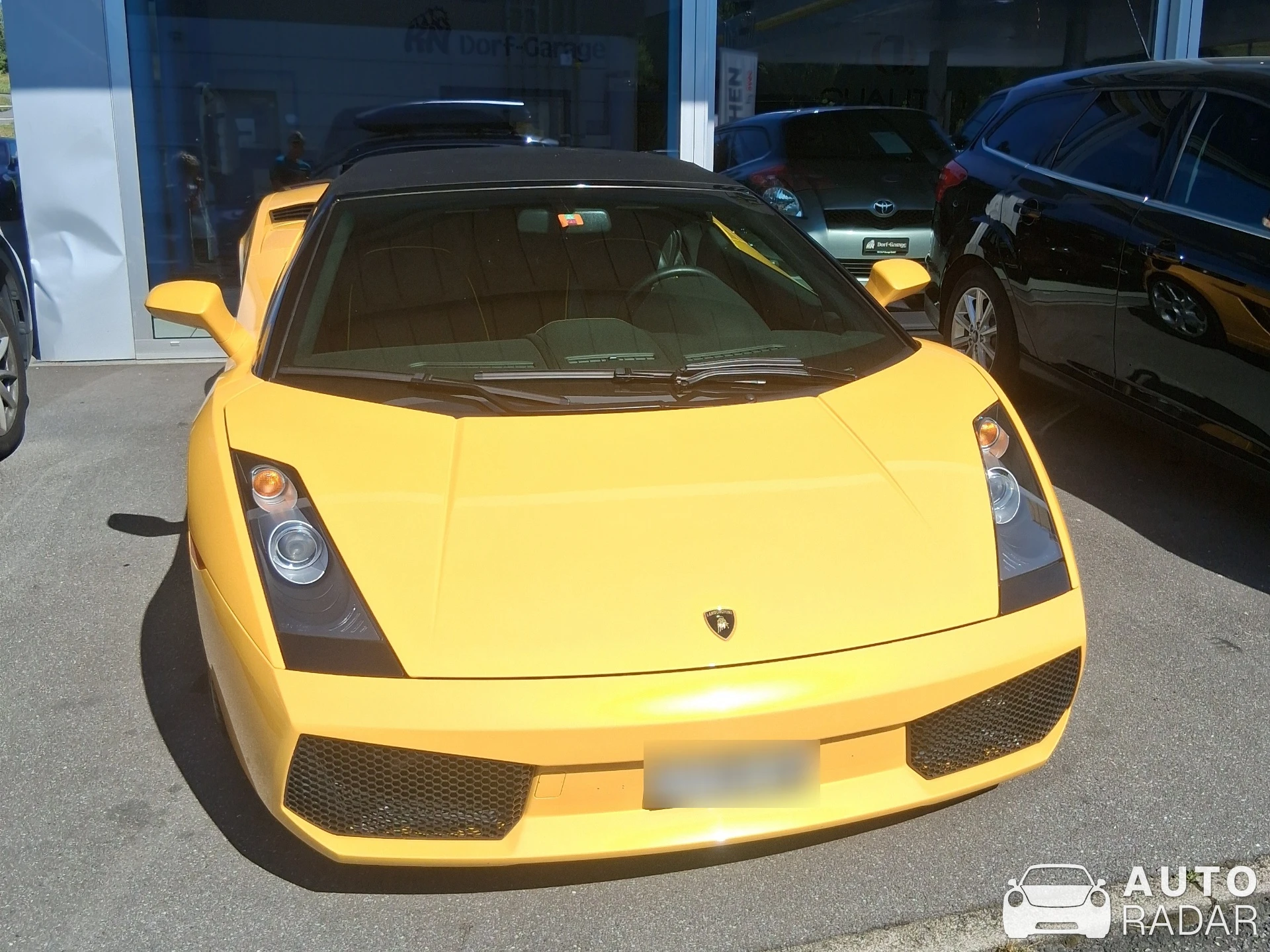 Lamborghini Gallardo Spyder spotted in Sihlbrugg