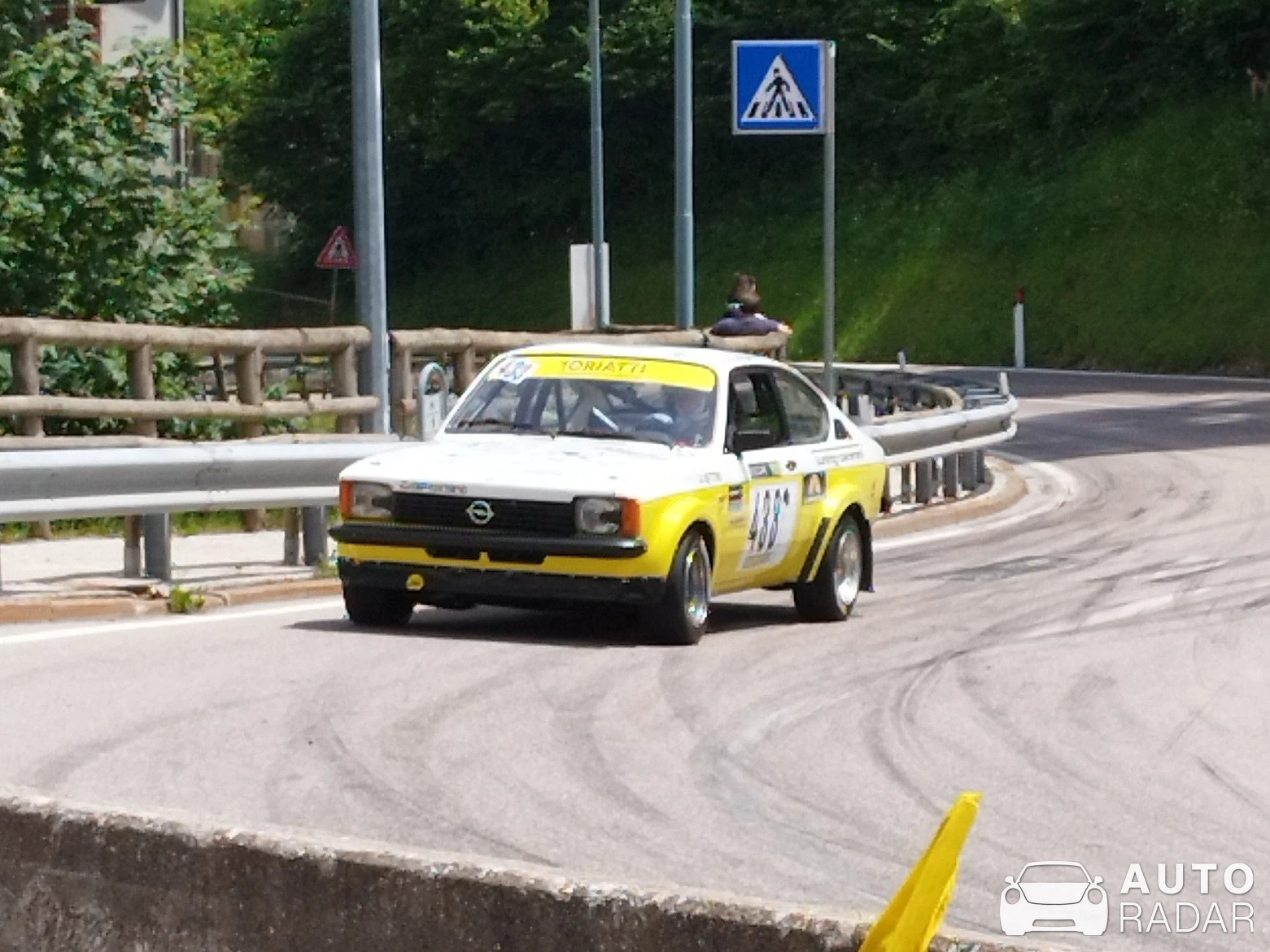Opel Kadett C GT/E spotted in Trento
