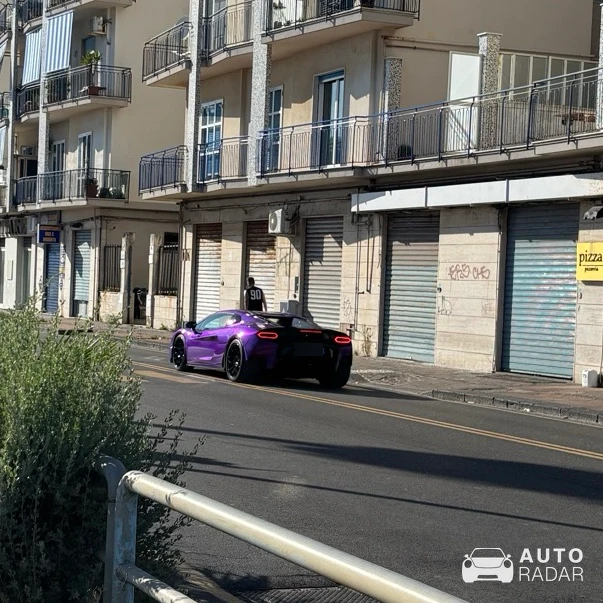 Lamborghini Temerario spotted in Salerno