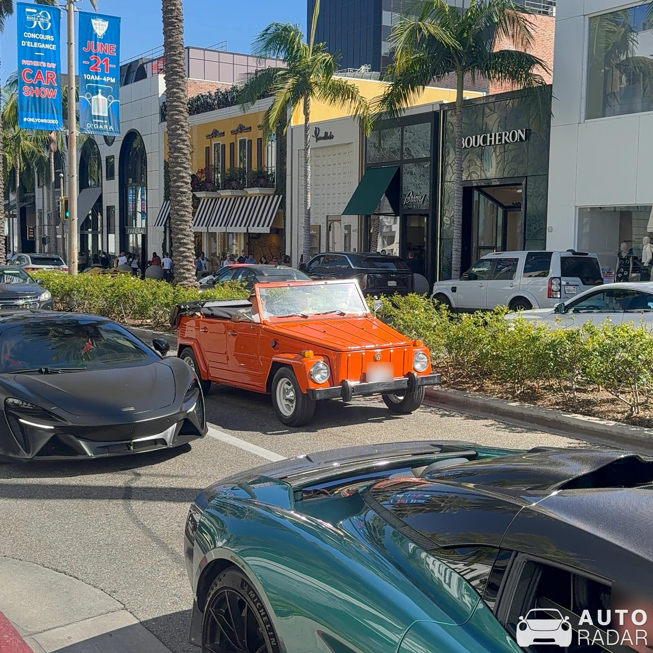 Volkswagen Thing spotted in Beverly Hills