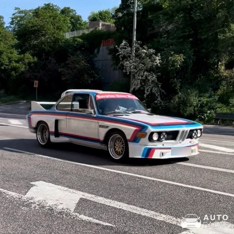 BMW E9 spotted in Stockholm