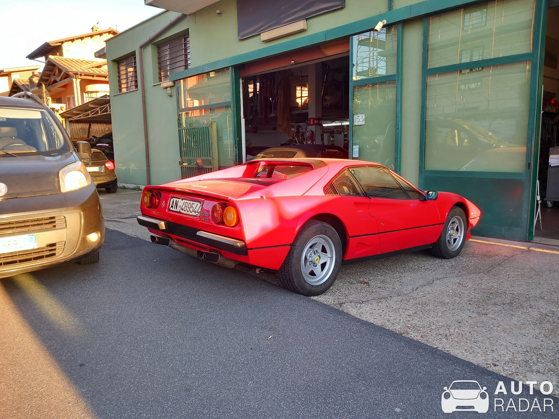 Ferrari 208 spotted in Roma