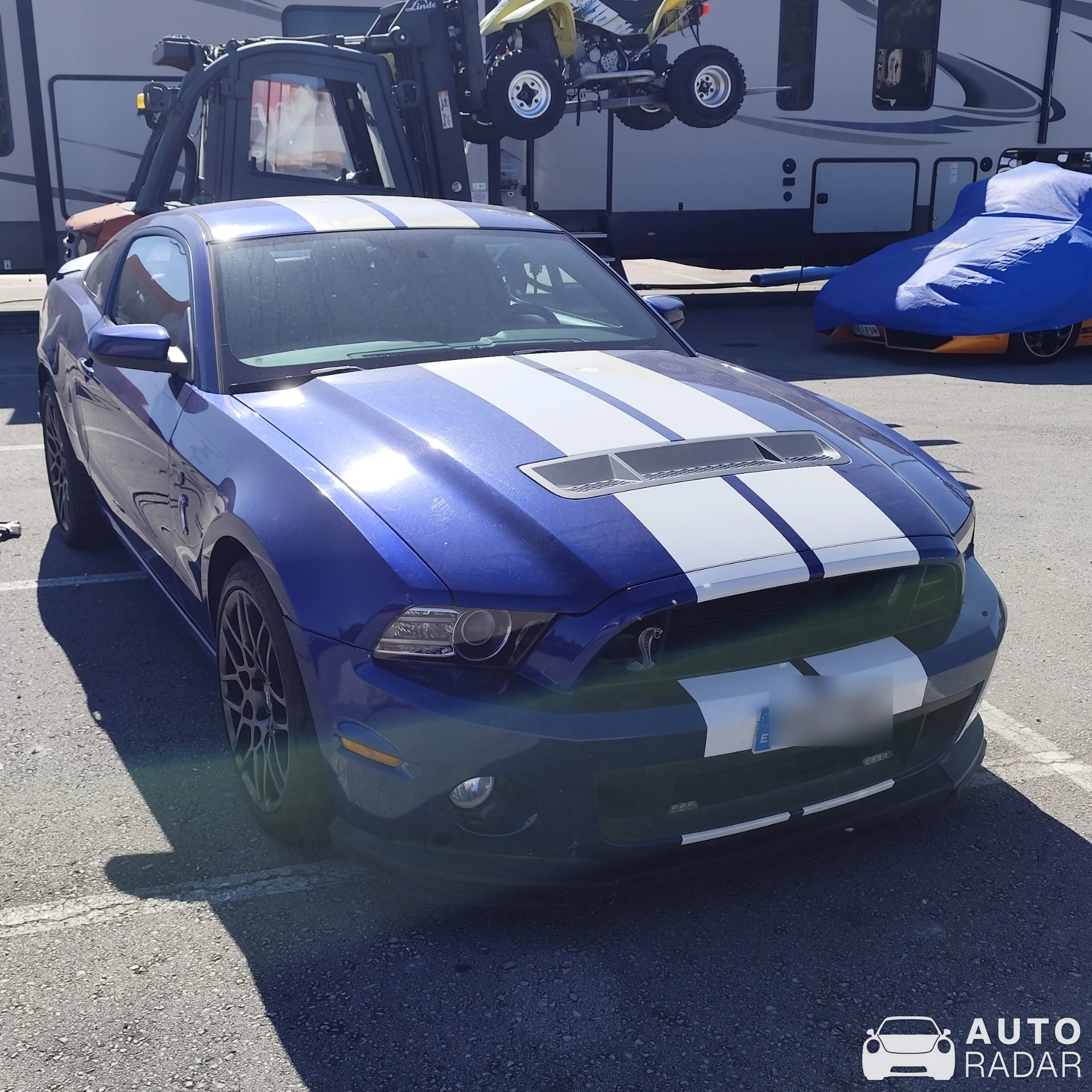 Ford Mustang Shelby GT500 spotted in Pamplona