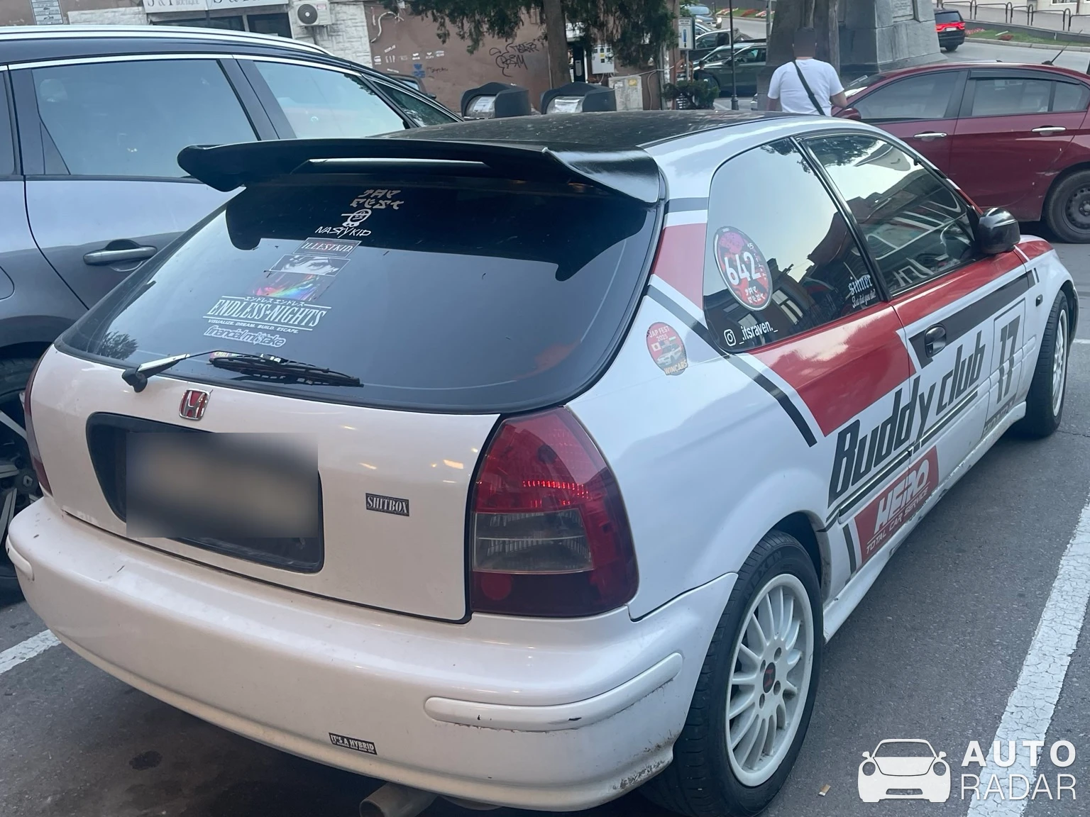 Honda Civic EK9 spotted in Велико Търново