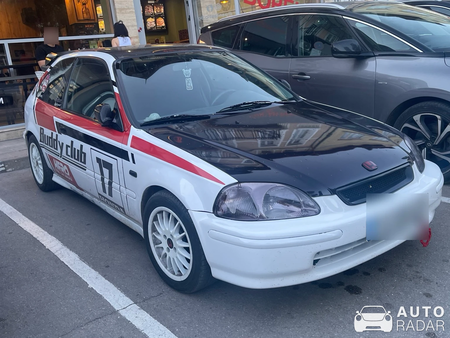 Honda Civic EK9 spotted in Велико Търново, България