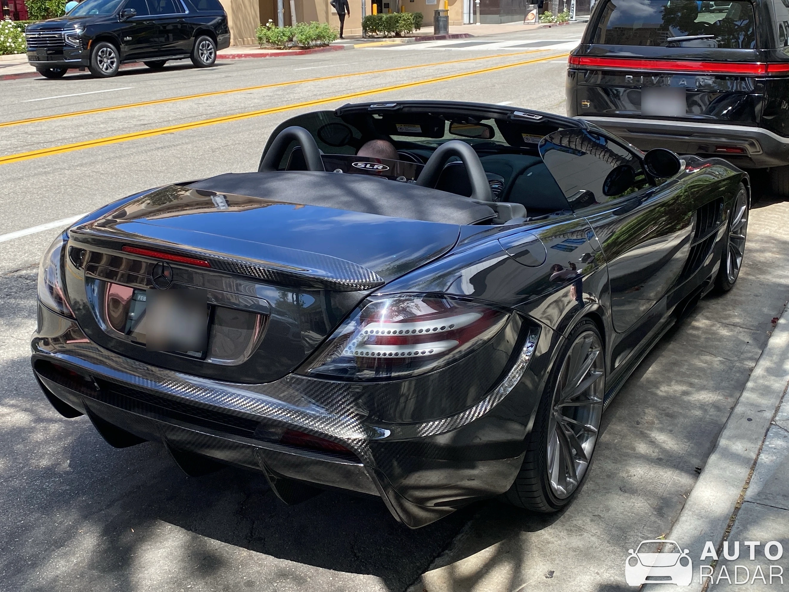 Mercedes-Benz SLR McLaren Mansory Renovatio spotted in Beverly Hills