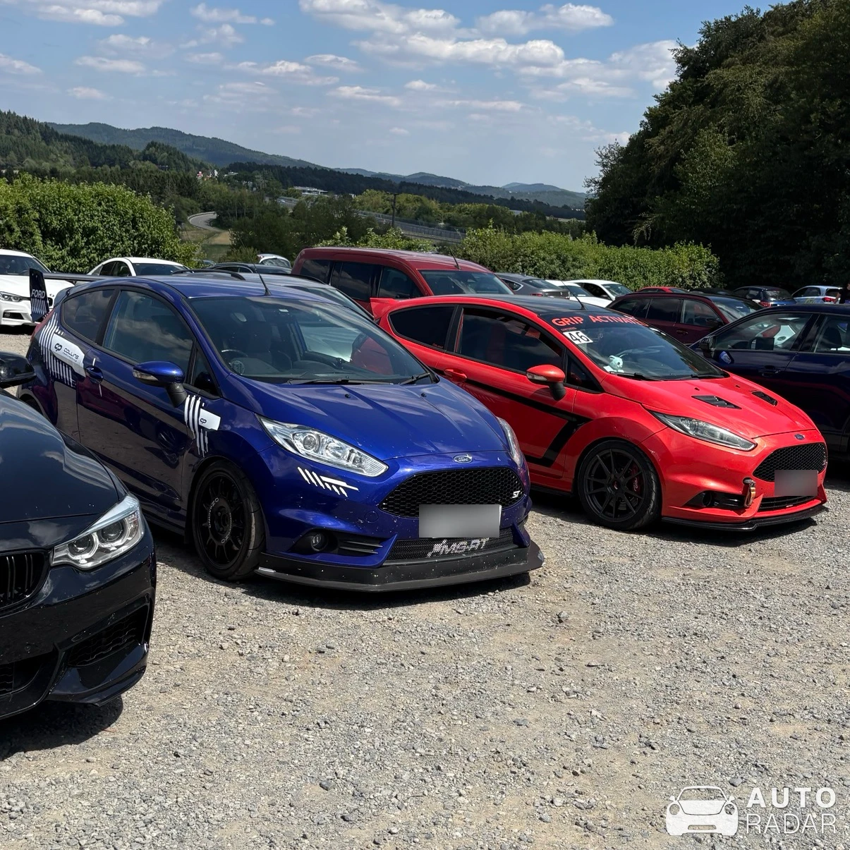 Ford Fiesta spotted in Nürburg