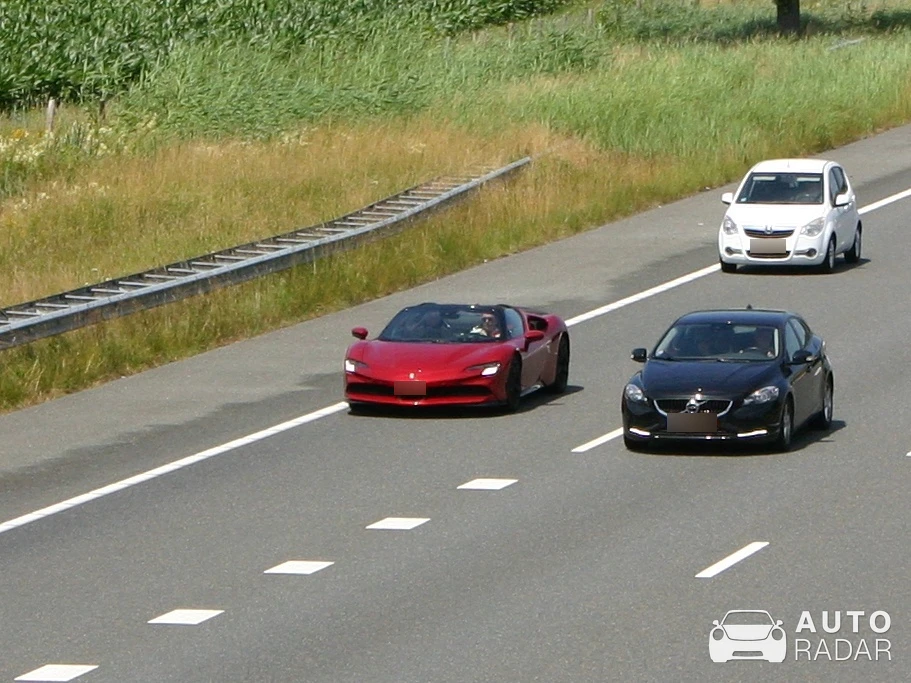 Ferrari SF90 Spider spotted in Wierden