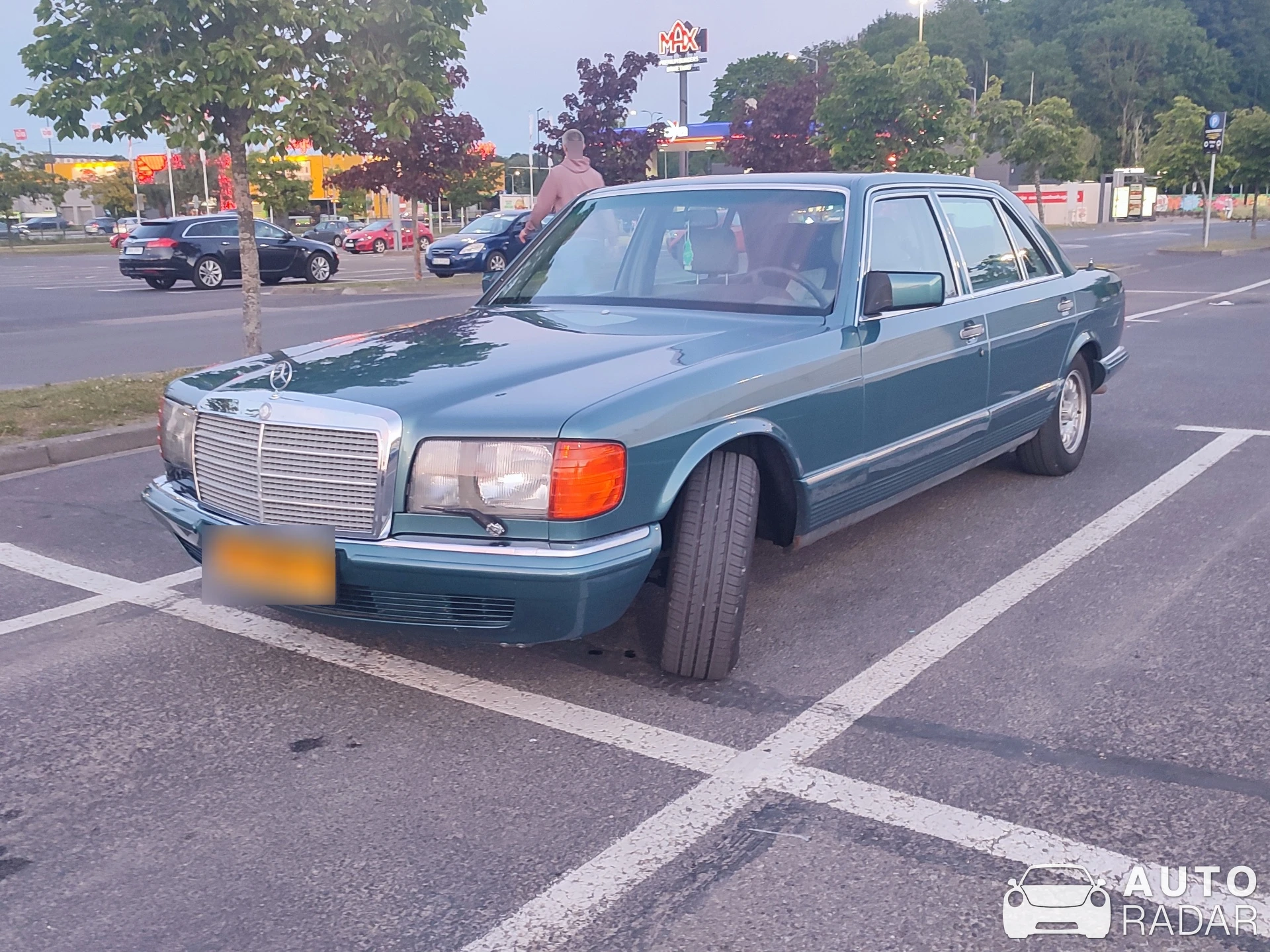 Mercedes-Benz S-Klasse W126 spotted in Olsztyn