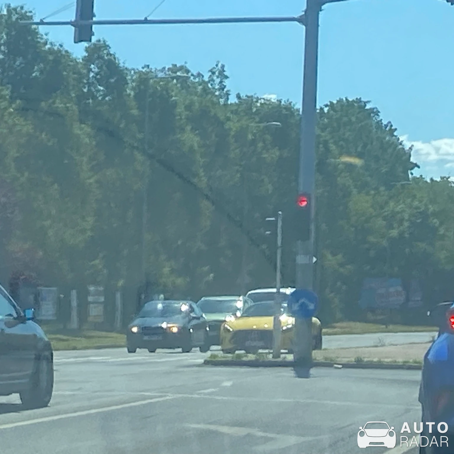Mercedes-AMG GT 63 C192 spotted in Budapest