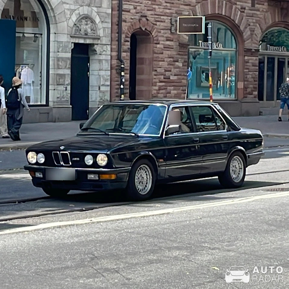 BMW 5 Series spotted in Stockholm