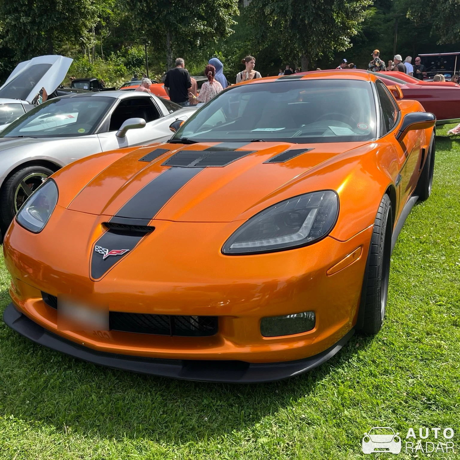Chevrolet Corvette C6 ZR1 LG Motorsport spotted in Norrtälje