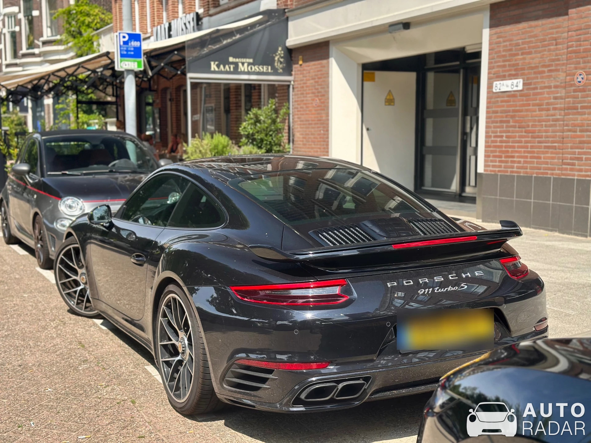 Porsche 991 Turbo S MkII spotted in Rotterdam