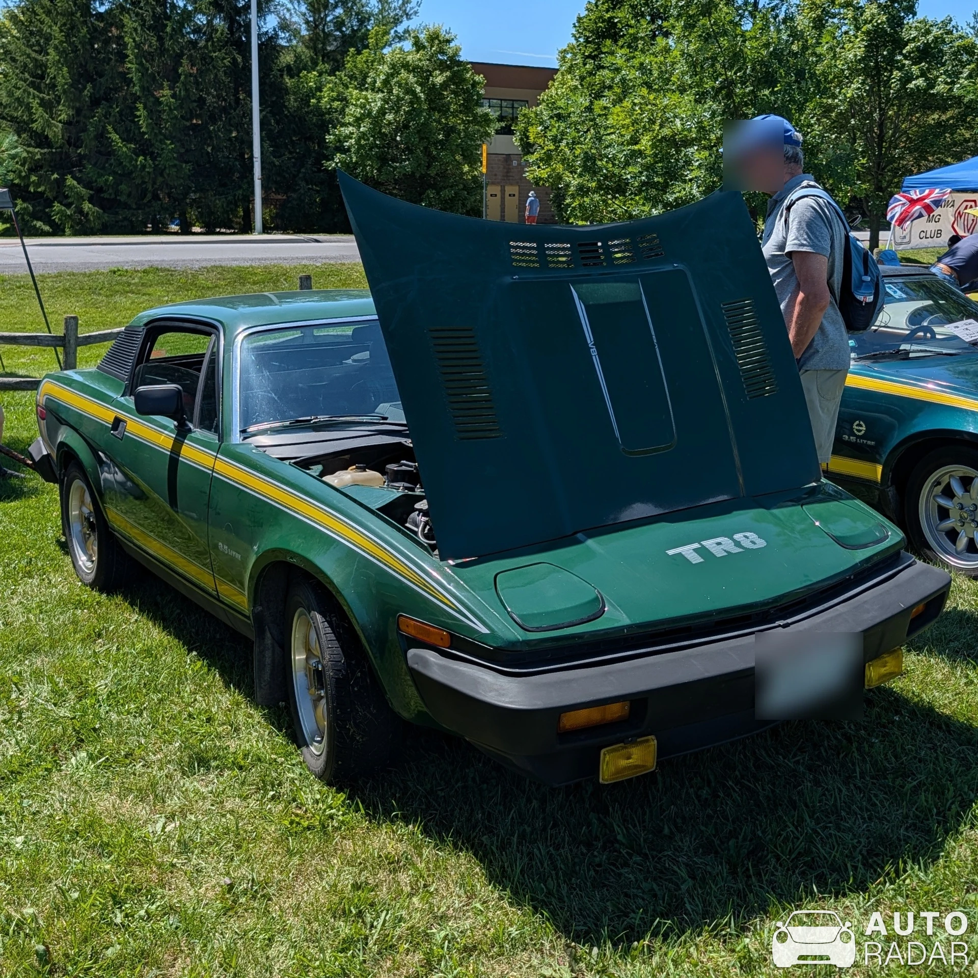 Triumph TR8 spotted in Nepean