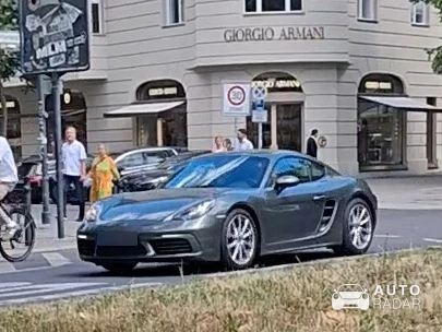 Porsche 718 spotted in Berlin