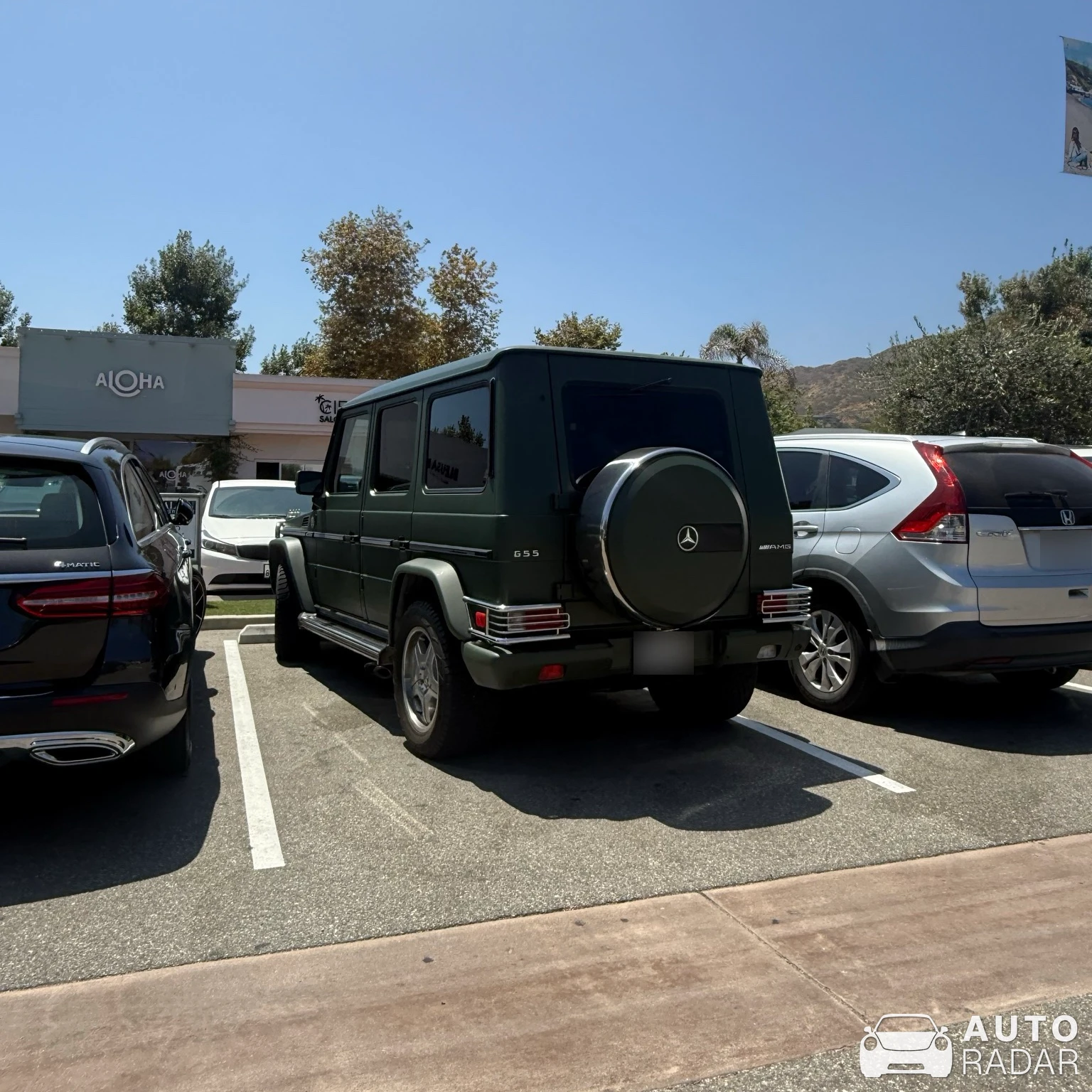 Mercedes-AMG G 55 spotted in Malibu