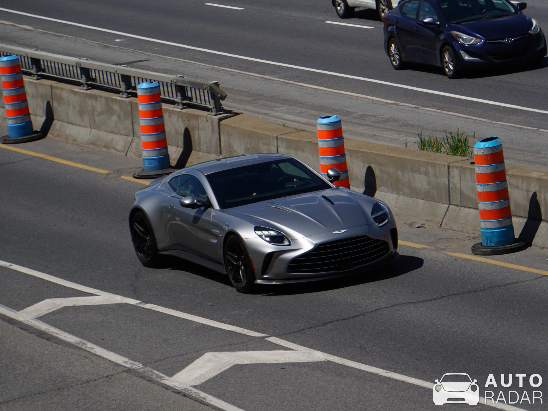 Aston Martin Vantage 2024 spotted in Montréal