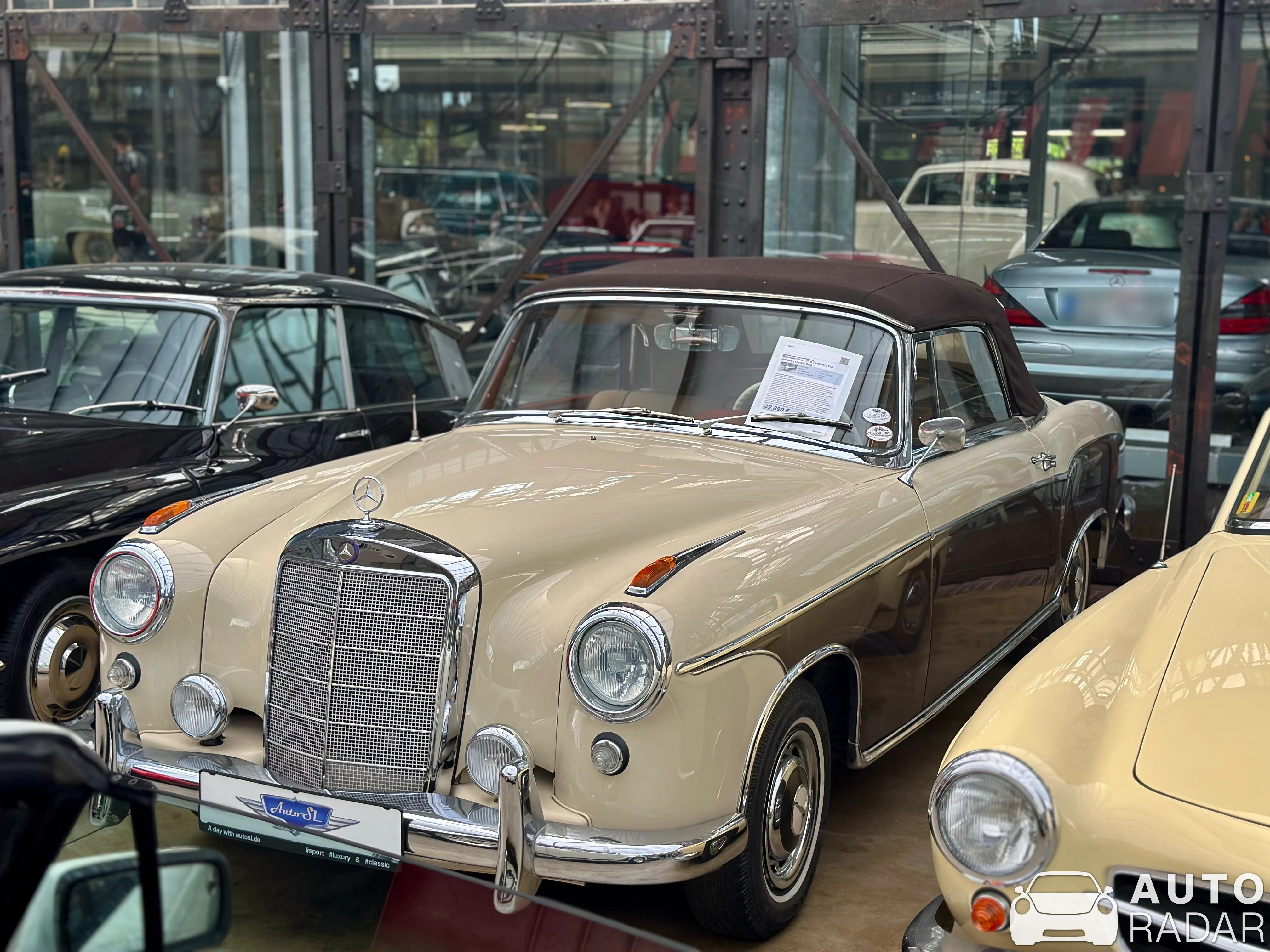 Mercedes-Benz W187 spotted in Düsseldorf
